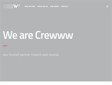 Tablet Screenshot of crewww.com